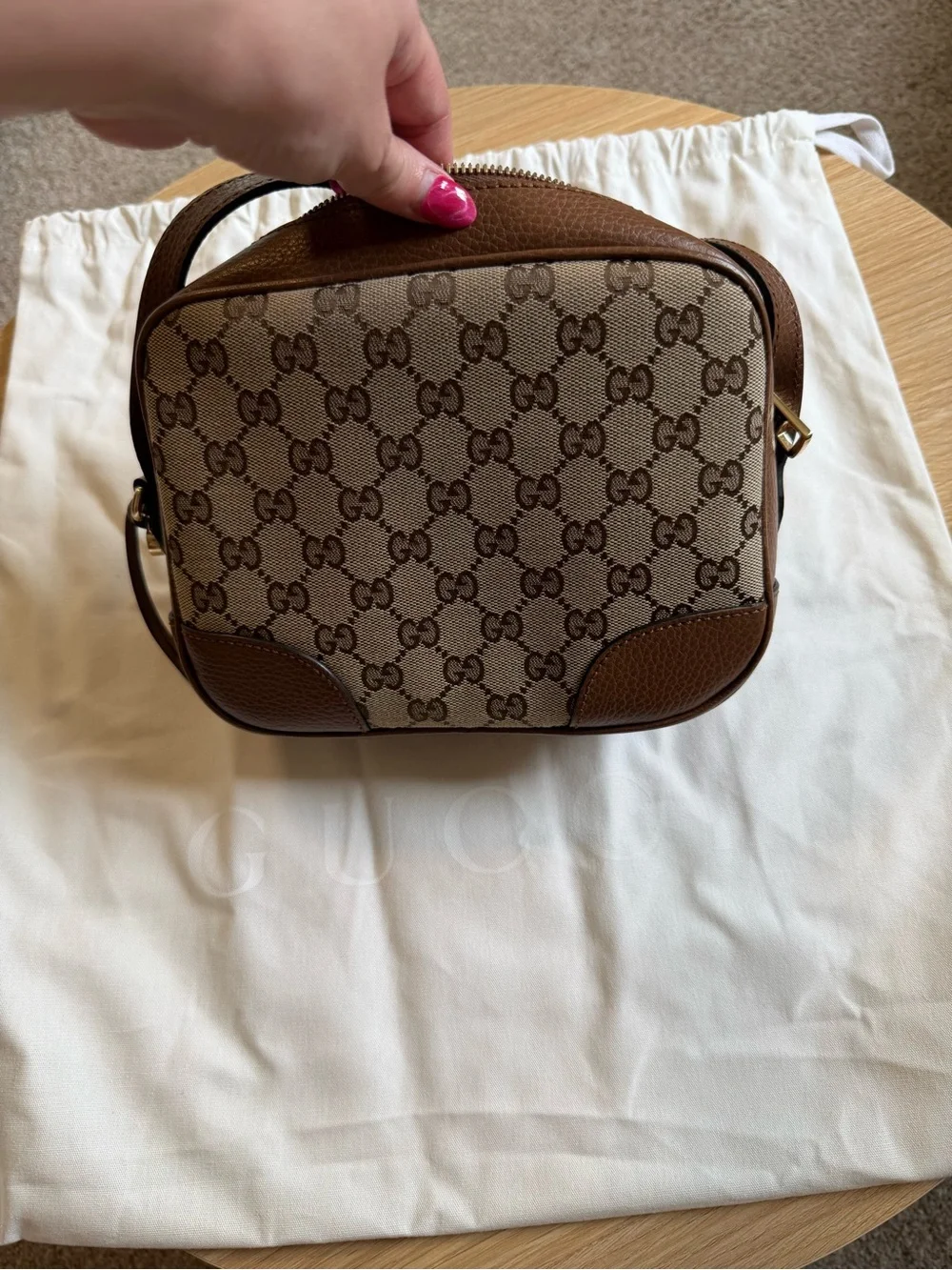 Gucci GG Canvas Bree Crossbody